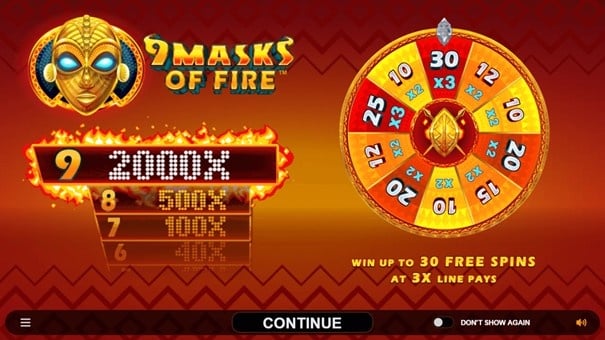 9 Masks of Fire Screenshot 2